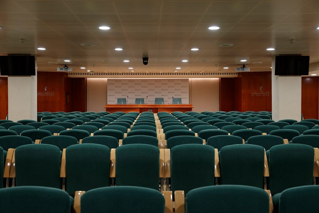 Conference or event with speaker